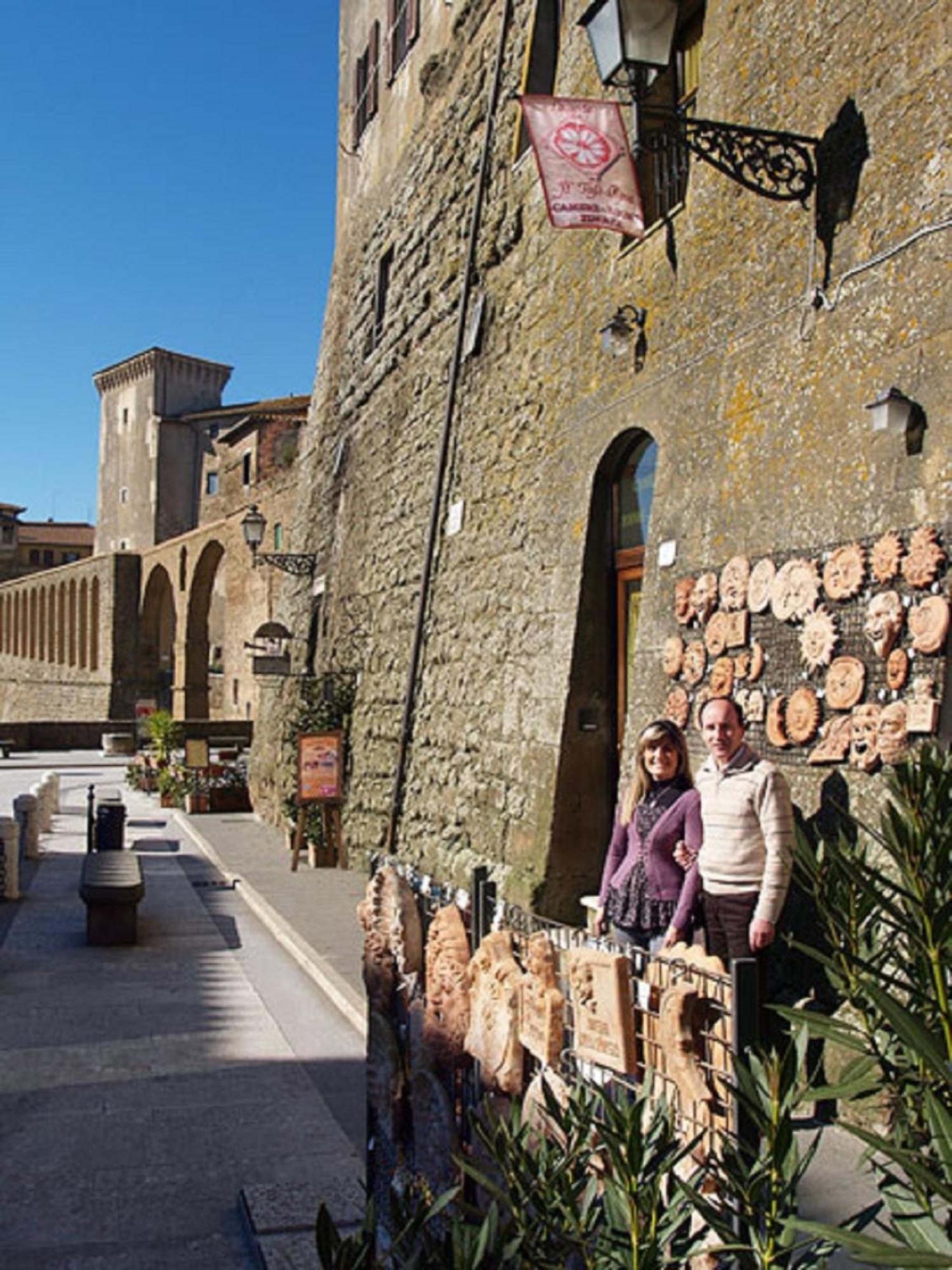 B&B Locanda Il Tufo Rosa Pitigliano Exteriör bild