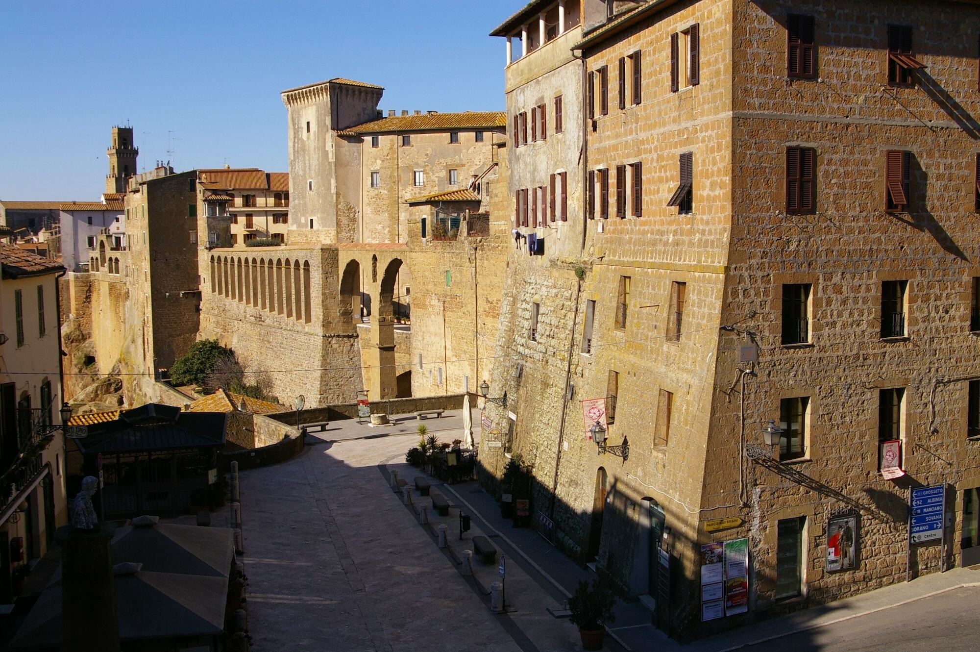 B&B Locanda Il Tufo Rosa Pitigliano Exteriör bild